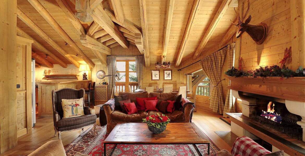 Propriété de Haut Standing – Courchevel 1850  Chalet au luxe