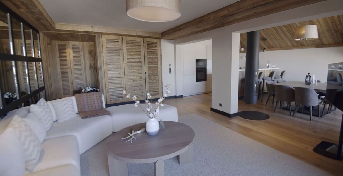 Three bedroom apartment for rental in Méribel near ski lift