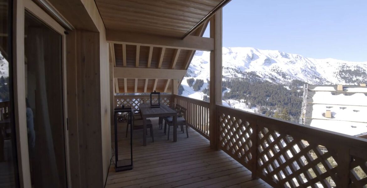 Three bedroom apartment for rental in Méribel near ski lift