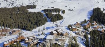 Apartment rental in Meribel