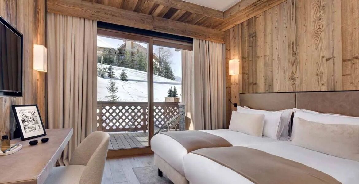 Ski-in/ski-out rental apartment in Méribel