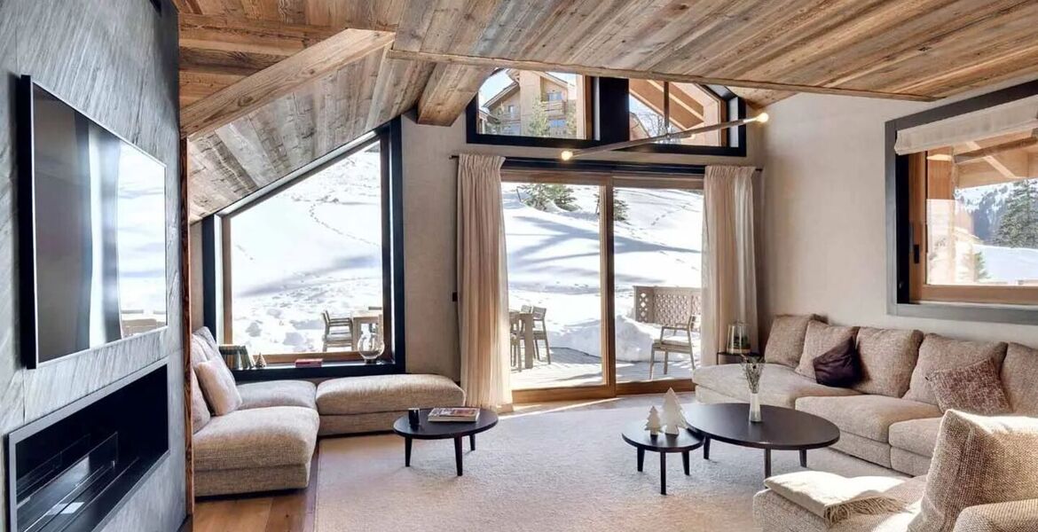 Ski-in/ski-out rental apartment in Méribel