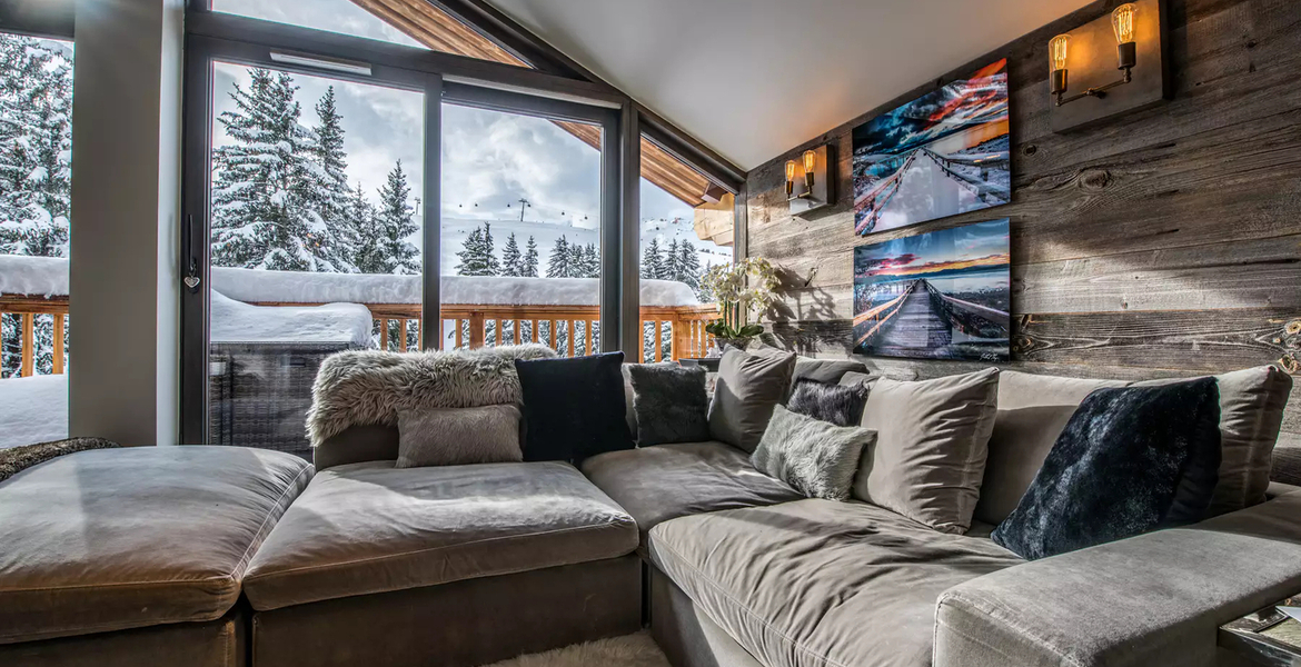 Penthouse in Belvédère, Courchevel 1650 for rent for 8 Guest