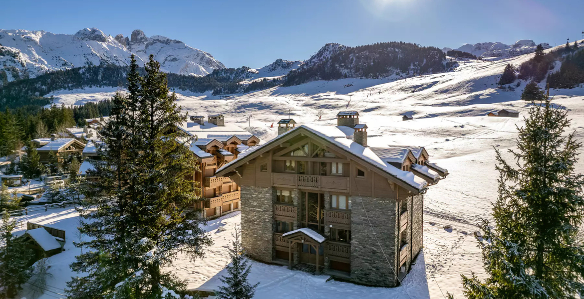 Duplex à Belvédère, Courchevel 1650 à louer pour 8 Personnes