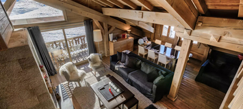 Duplex à Belvédère, Courchevel 1650 à louer pour 8 Personnes