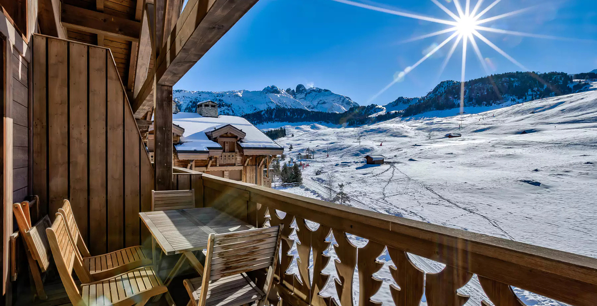 Duplex à Belvédère, Courchevel 1650 à louer pour 8 Personnes