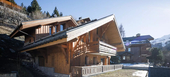 Le chalet classique en bois Méribel Alpes françaises