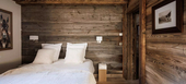 The classic wooden Chalet Méribel French Alps   