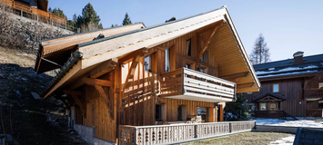 El clásico chalet de madera Méribel Alpes franceses