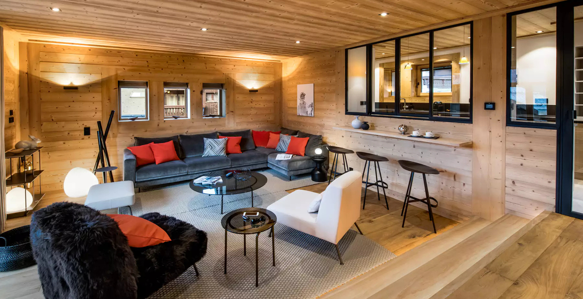 Chalet ideally located in the ski resort of Meribel