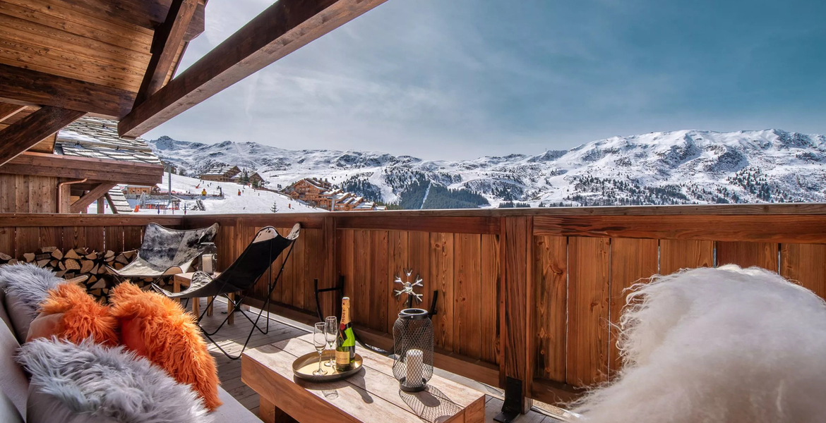 Located in the heart of the prestigious resort of Meribel, t