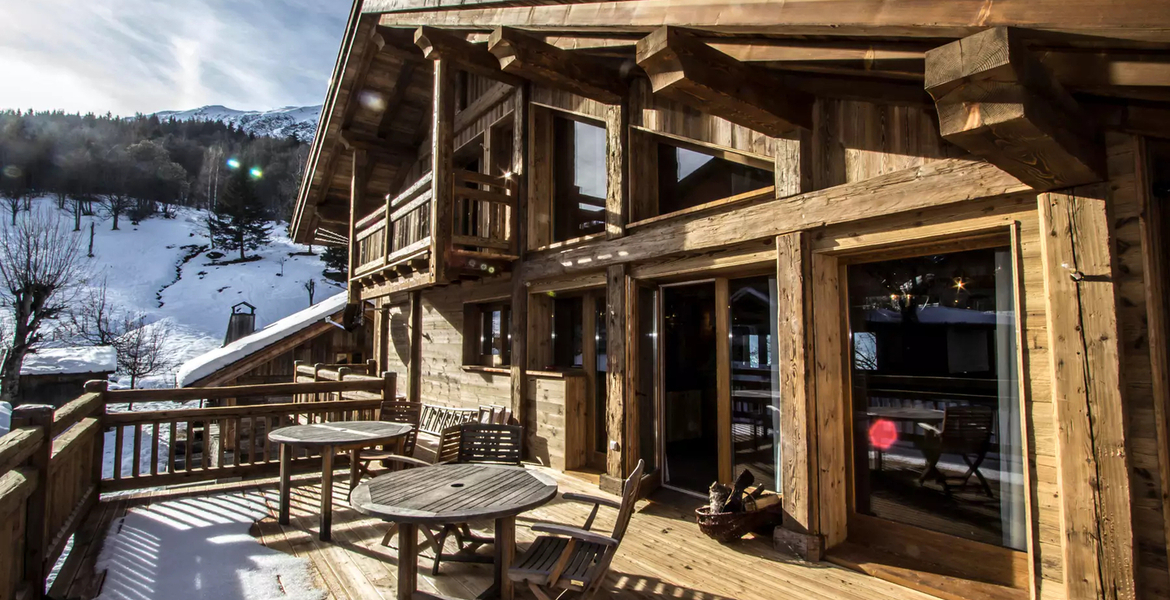 Chalet à Meribel avec piscine intérieure