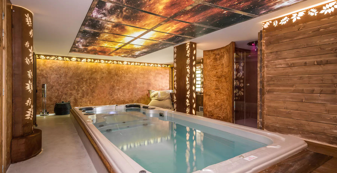 Chalet à Meribel avec piscine intérieure