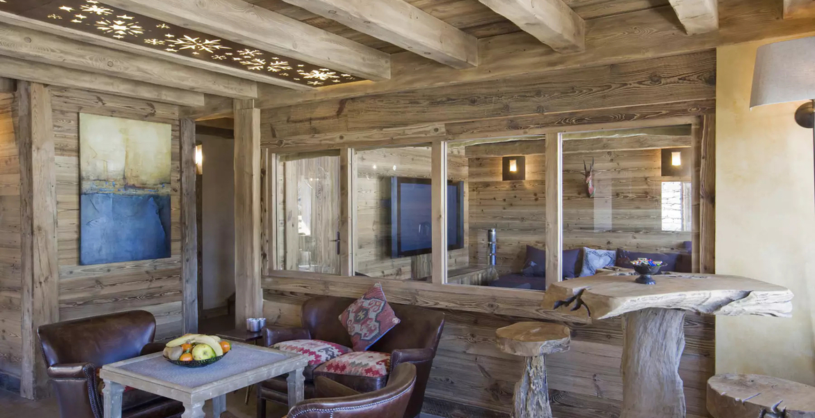 Chalet à Meribel avec piscine intérieure