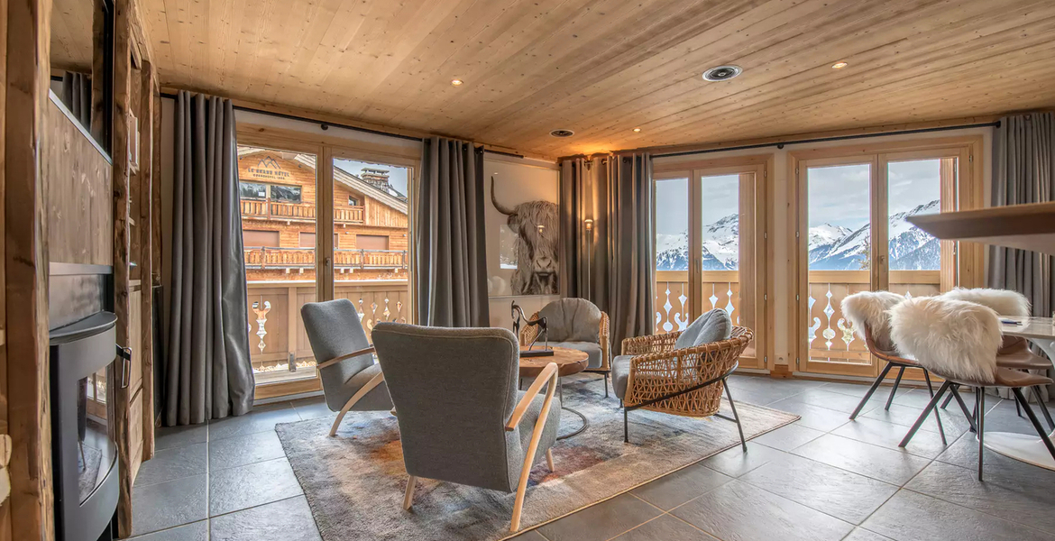 Apartment located in the heart of Courchevel 1850