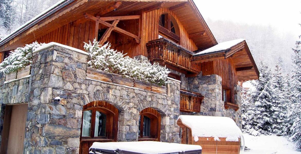 Chalet bellamente amueblado Meribel