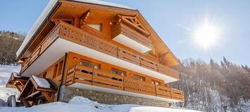 Au cœur de Méribel, ce chalet ski-in, ski-out