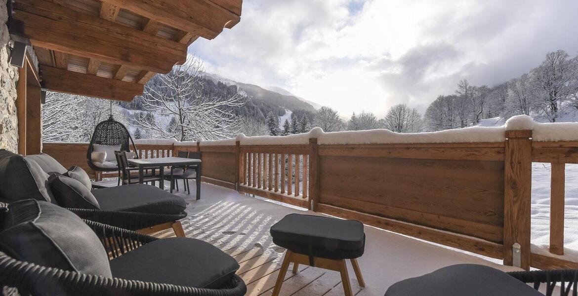 Chalet accommodates for up to 12 guests across its 5 bedroom