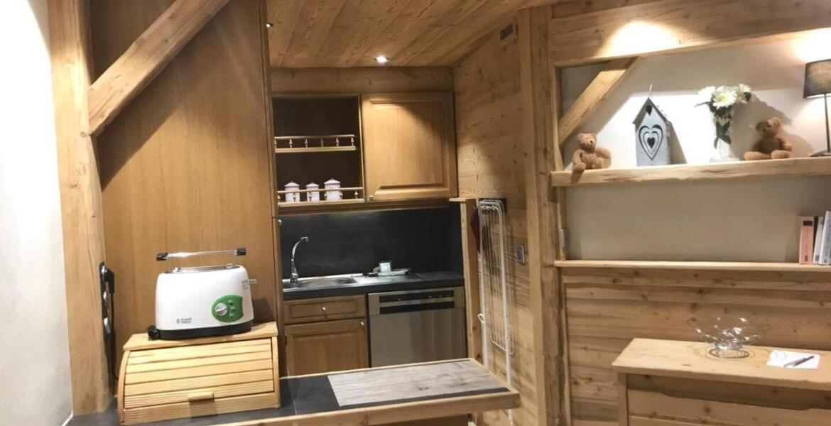 Appartement d'une chambre (4 adultes) à Val D'Isére à l'inté