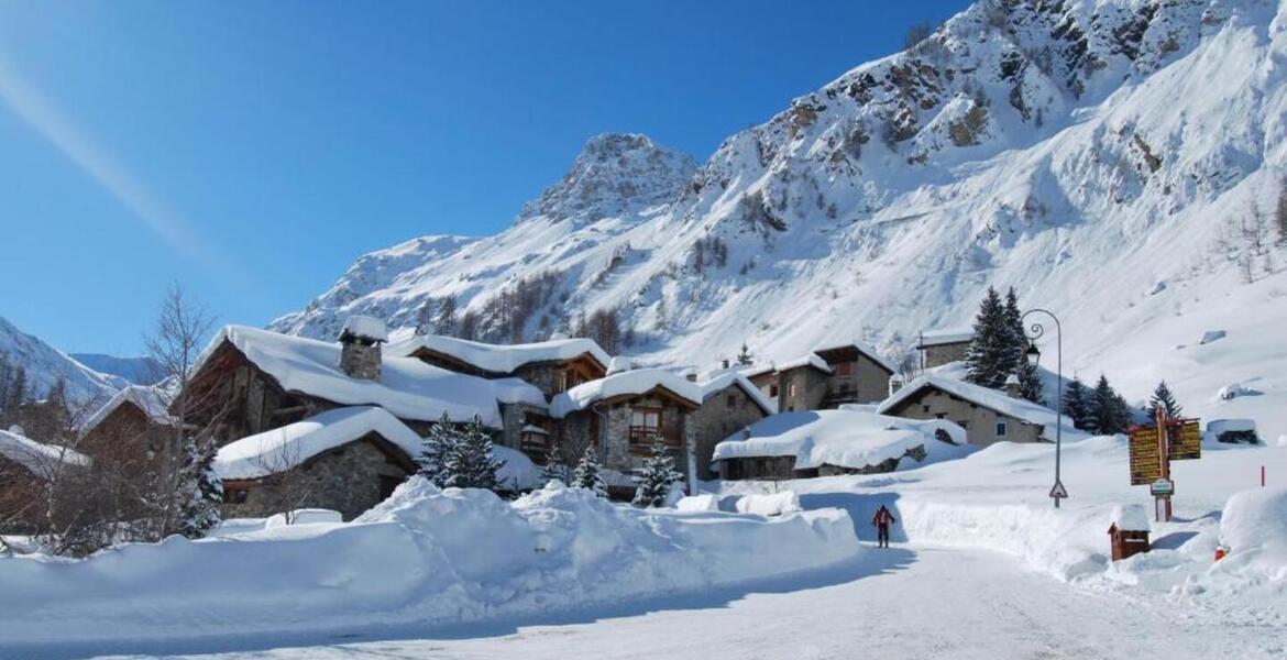 Appartement de trois chambres (8 adultes) à Val d'Isère à l'