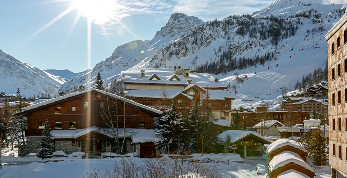 Appartement à Val D'Isère dans une résidence  CARACTÉRISTIQU