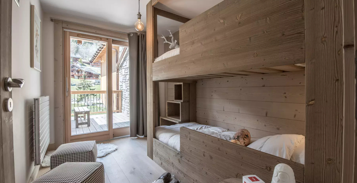 Un bel appartement duplex de luxe situé au coeur de Meribel