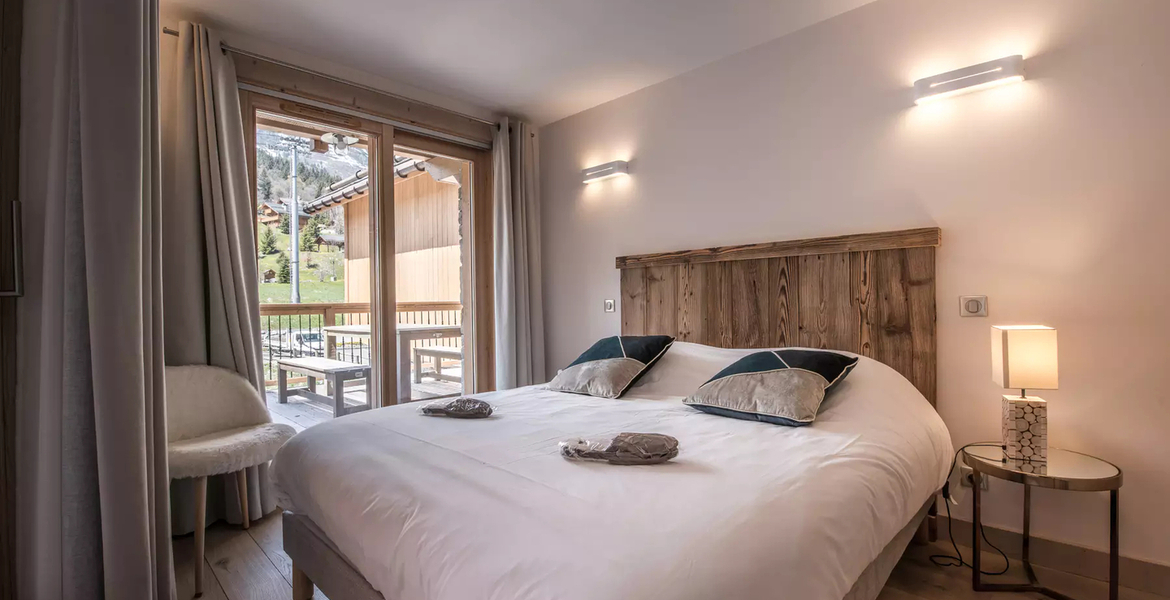 Un bel appartement duplex de luxe situé au coeur de Meribel