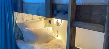 Apartment in Courchevel 1300 Le Praz Ferme des lanches Lift: