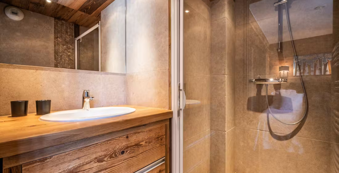 Apartment in Jean Blanc slope Courchevel 1300 Le Praz