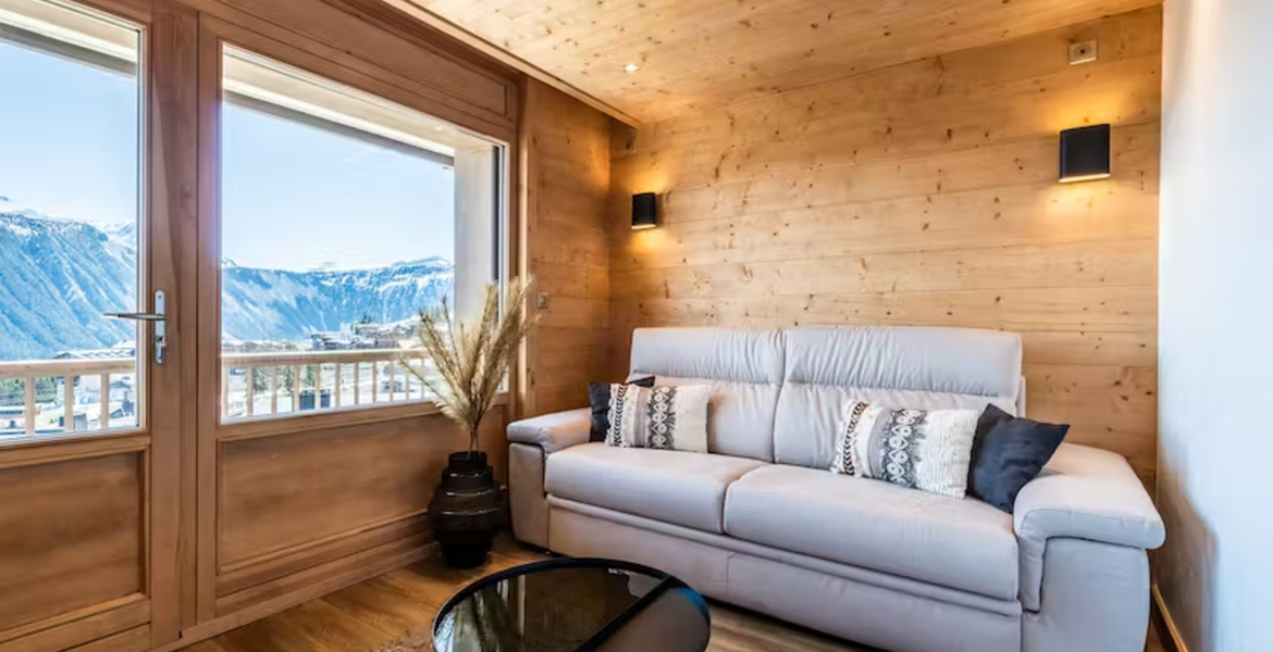 Apartamento que reside en el cenit de Courchevel 1850