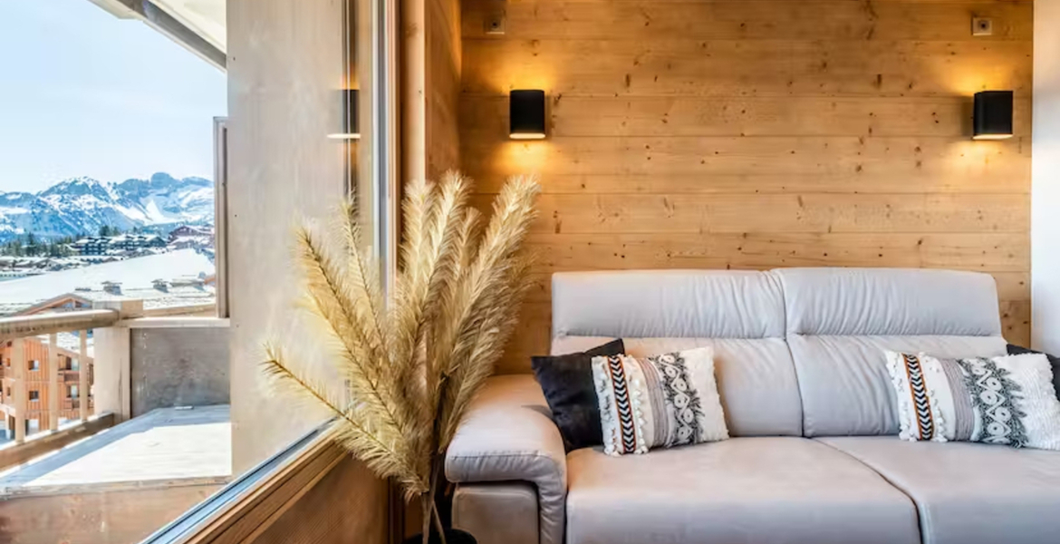 Apartamento que reside en el cenit de Courchevel 1850