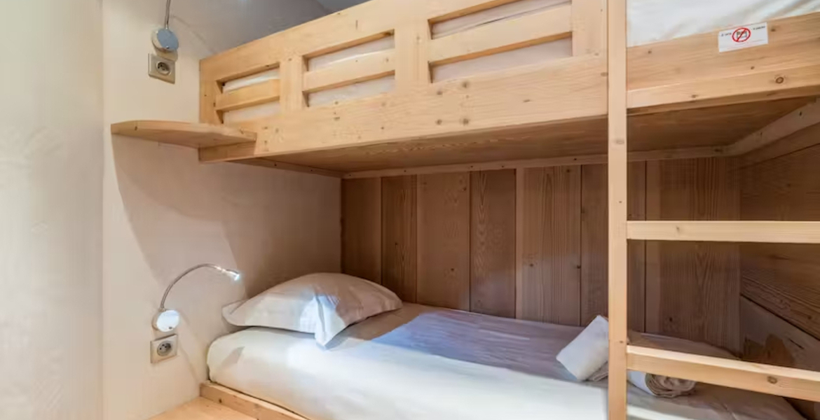 Apartamento que reside en el cenit de Courchevel 1850