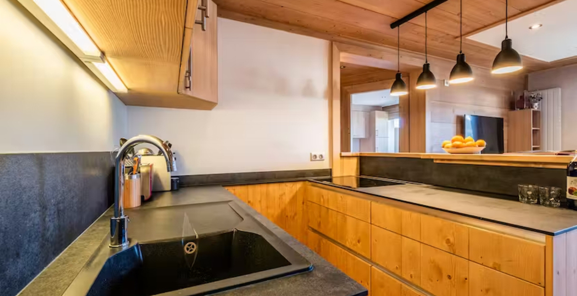 Apartamento que reside en el cenit de Courchevel 1850