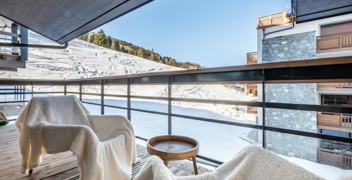 The residence  is located at the heart of Courchevel Village