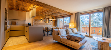 Charming new 81 m² flat, located in the Rond-Point des Piste