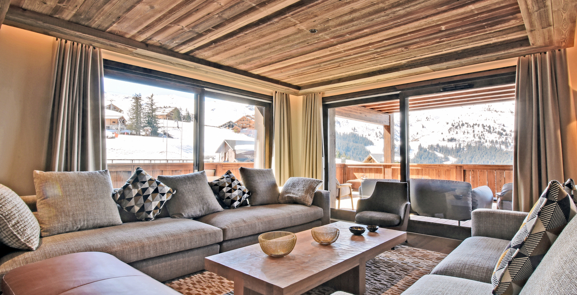 Meribel magnificent apartment a few steps from the slopes
