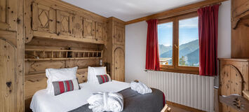 Este Chalet de 200m2 en Plantret, Courchevel 1850 se alquila