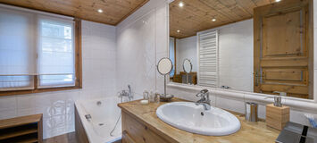 This 200m2 Chalet in Plantret, Courchevel 1850  is for rent 