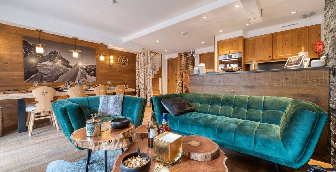 Apartamento en Courchevel de 80 m2 para 6 personas  Servicio