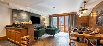 Apartamento en Courchevel de 80 m2 para 6 personas  Servicio