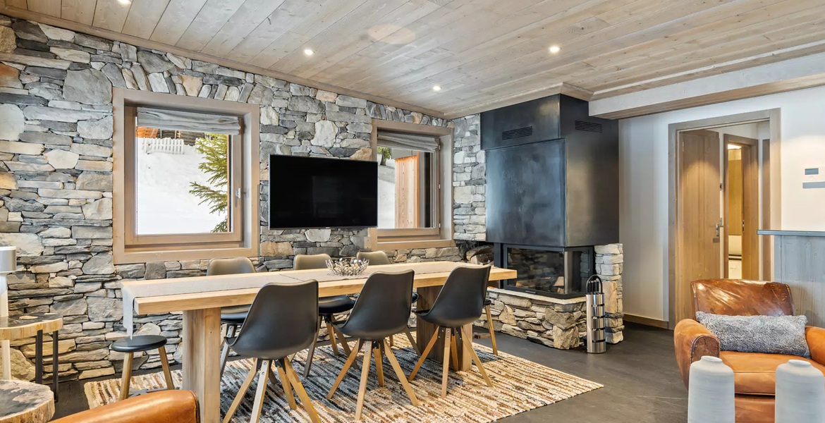 Chalet in Courchevel 1850 for 10 guests · 5 bedrooms · 5 bat