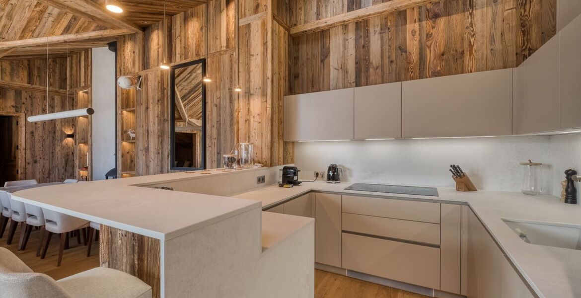 Luxury Ski-in/Ski-out Penthouse Chalet in Courchevel 1850
