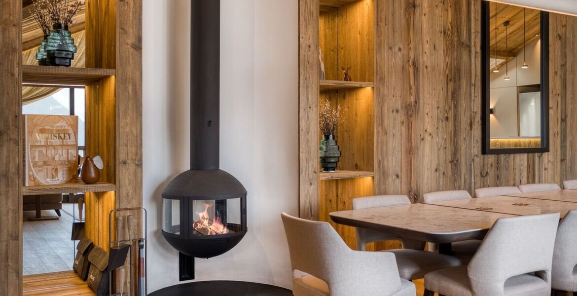 Luxury Ski-in/Ski-out Penthouse Chalet in Courchevel 1850