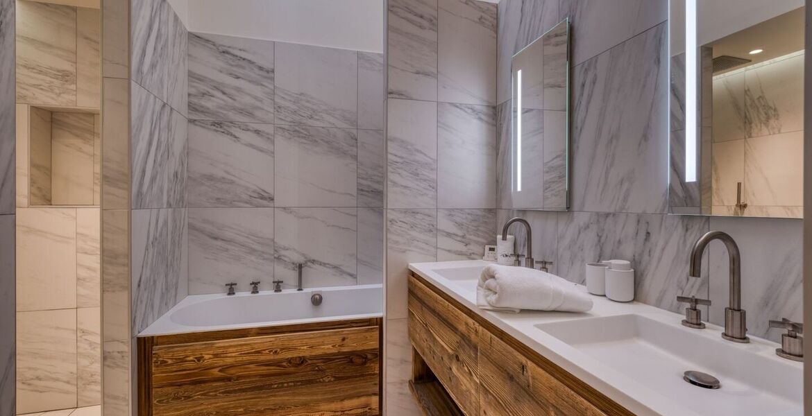 Luxury Ski-in/Ski-out Penthouse Chalet in Courchevel 1850