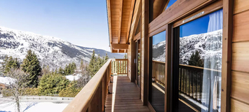 Au cœur des majestueuses montagnes de Méribel, Le Chalet est