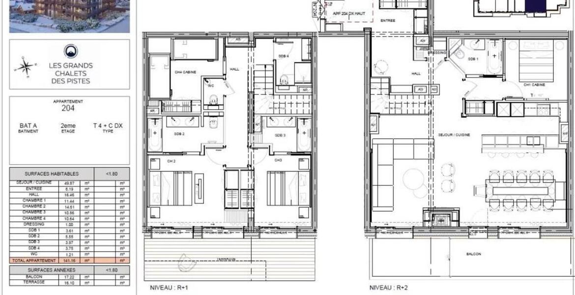 MÉRIBEL Nuevo apartamento a pocos pasos de las pistas de esq