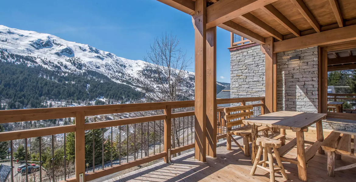 Appartement-lodge Meribel Piste de ski accessibles à pieds 