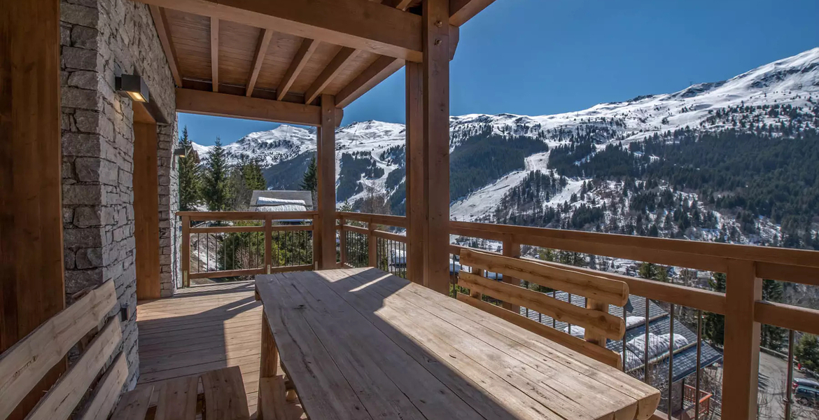 Apartamento-alojamiento Meribel acceso a esqui a pie