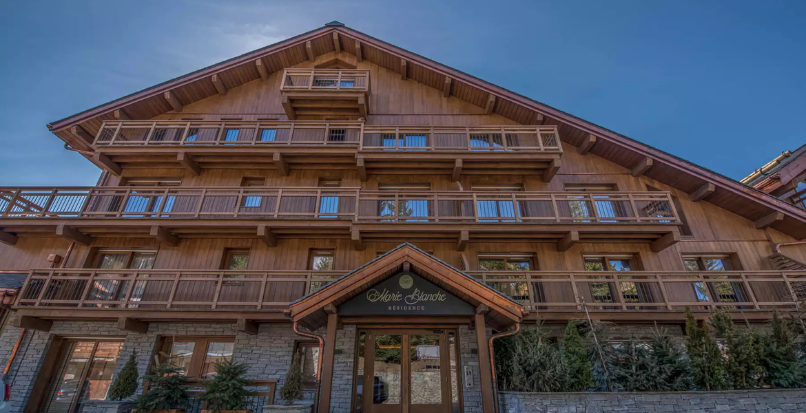 Apartment-lodge Méribel foot ski access