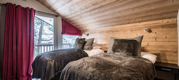 Le chalet est niché en plein cœur de Courchevel 1550. Ce que